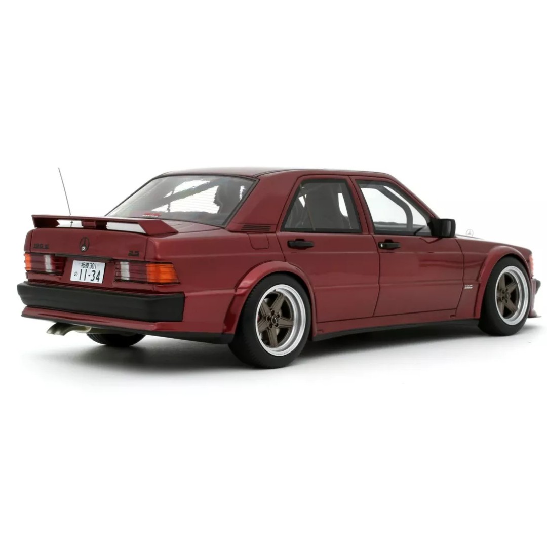 Miniatura carro Mercedes Benz 190E 2016 RWR 1/18 - AutoMOTIVO Store