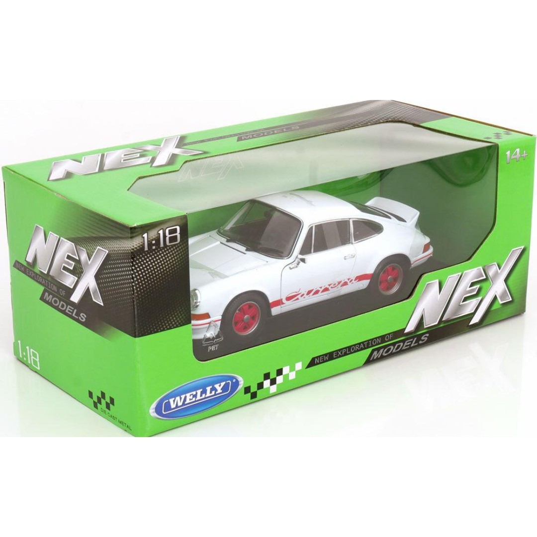 Miniatura carro Porsche 911 Carrera RS 2.7 1/18 - AutoMOTIVO Store