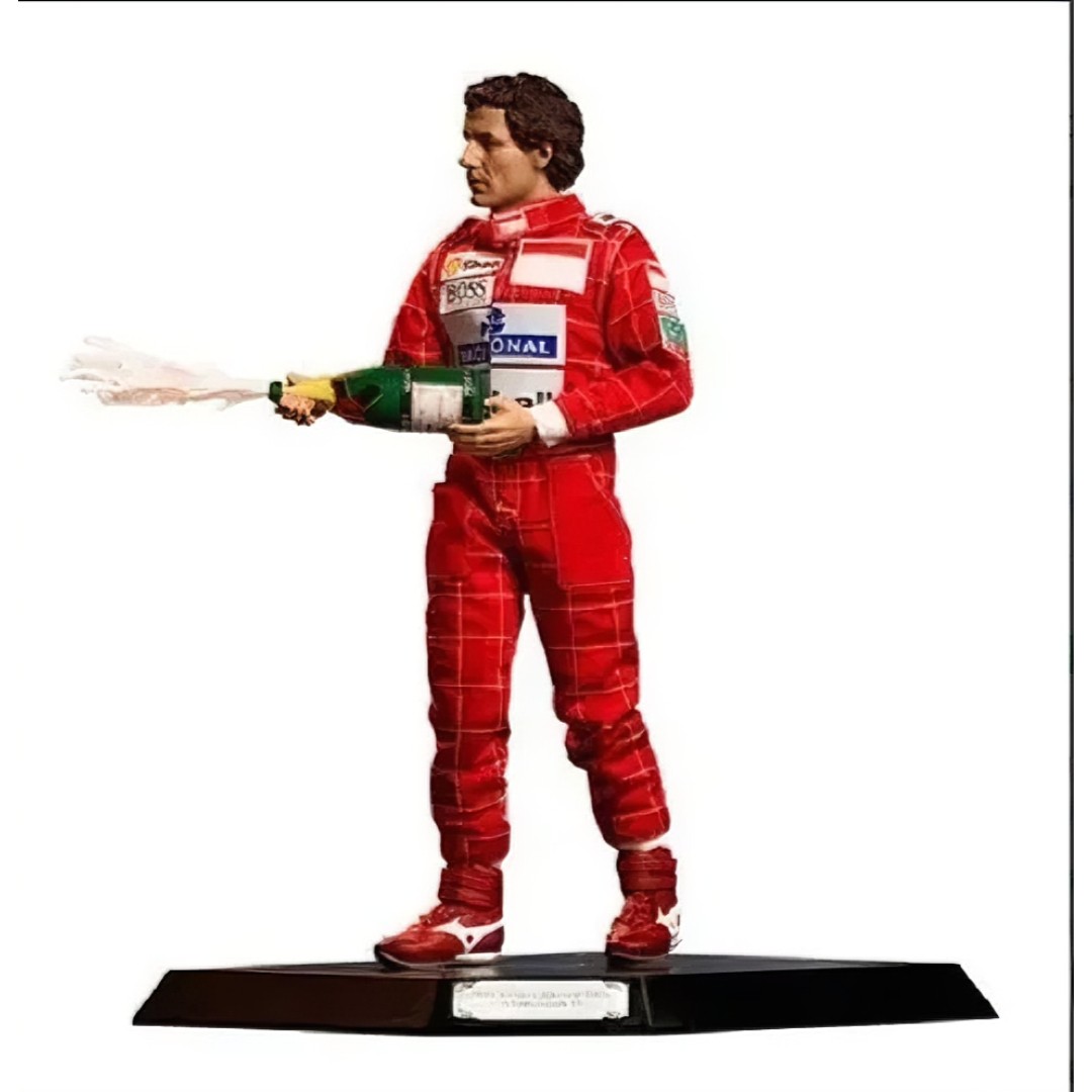 Ayrton Senna フィギュア レッド Action Figure Formula 1 Ayrton Senna 1993 1/6 - AutoMOTIVO Store
