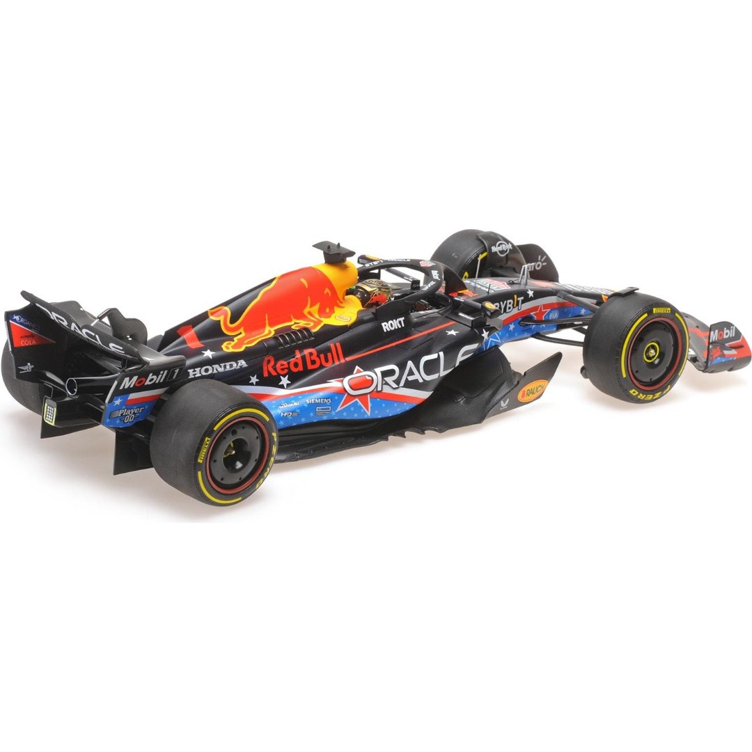 Formula 1 Red Bull RB19 Max Verstappen 2023 Austin GP 1/18