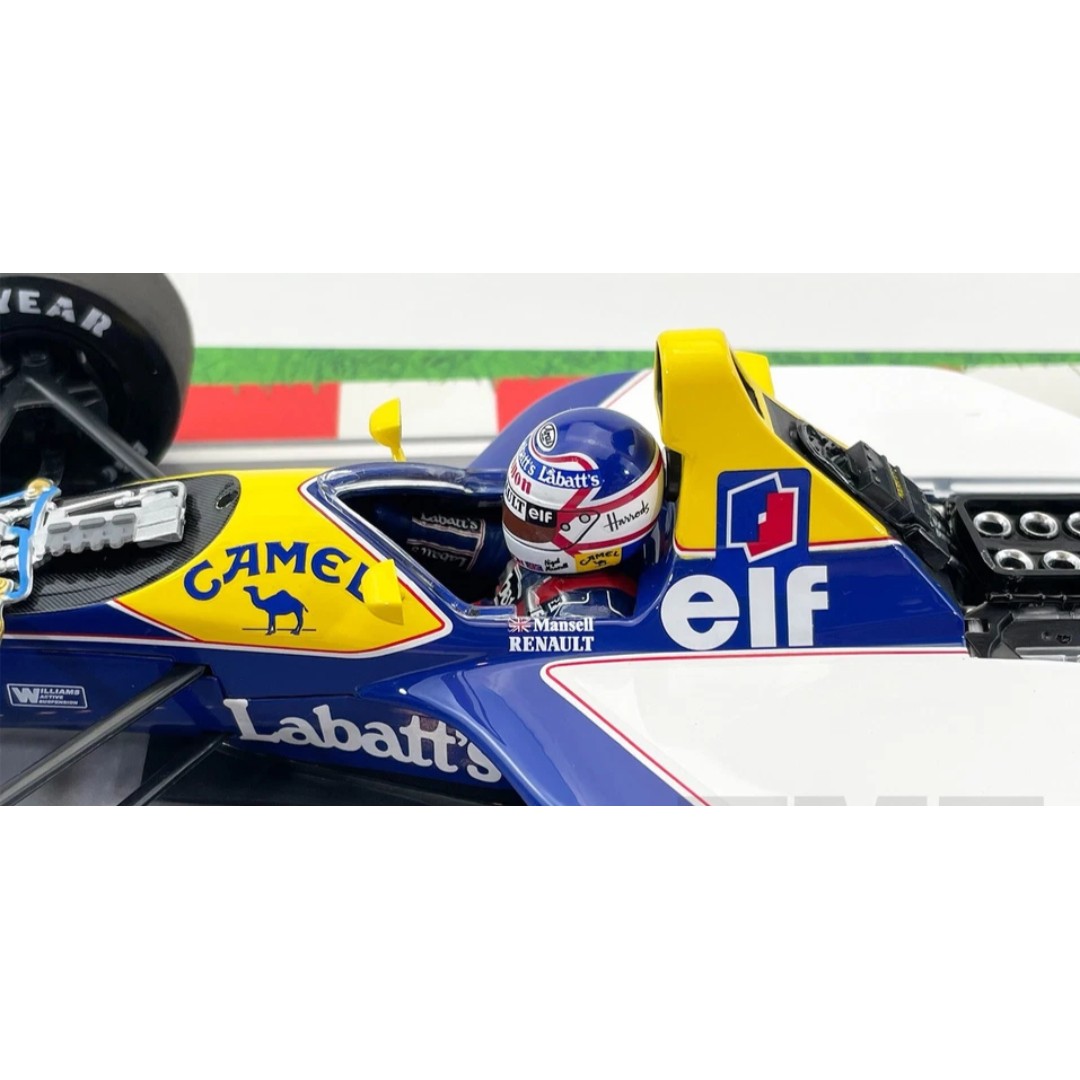 Formula 1 Nigel Mansell Williams #5 FW14B Campeão 1992 1/18