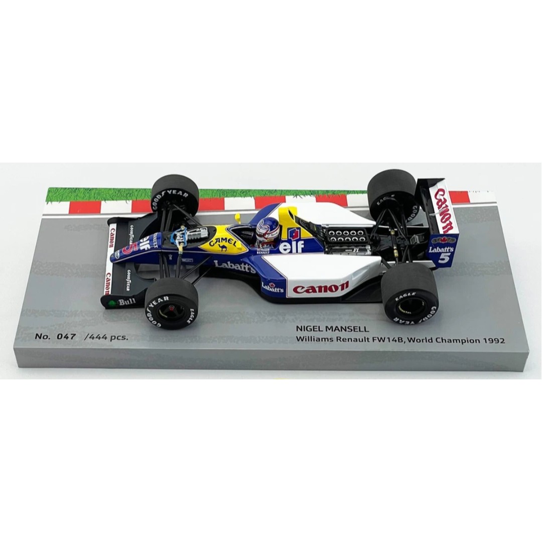 Formula 1 Nigel Mansell Williams #5 FW14B Campeão 1992 1/18