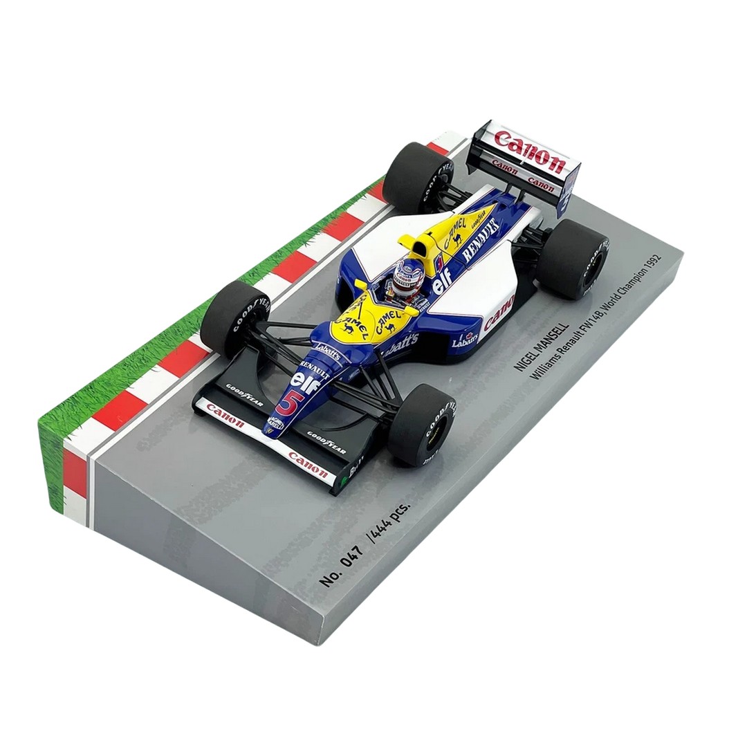 ミニカー 1/18・1992年 F1 ウイリアムズ・ルノー FW14B Formula 1 Nigel Mansell Williams #5 FW14B Campeão 1992 1/18