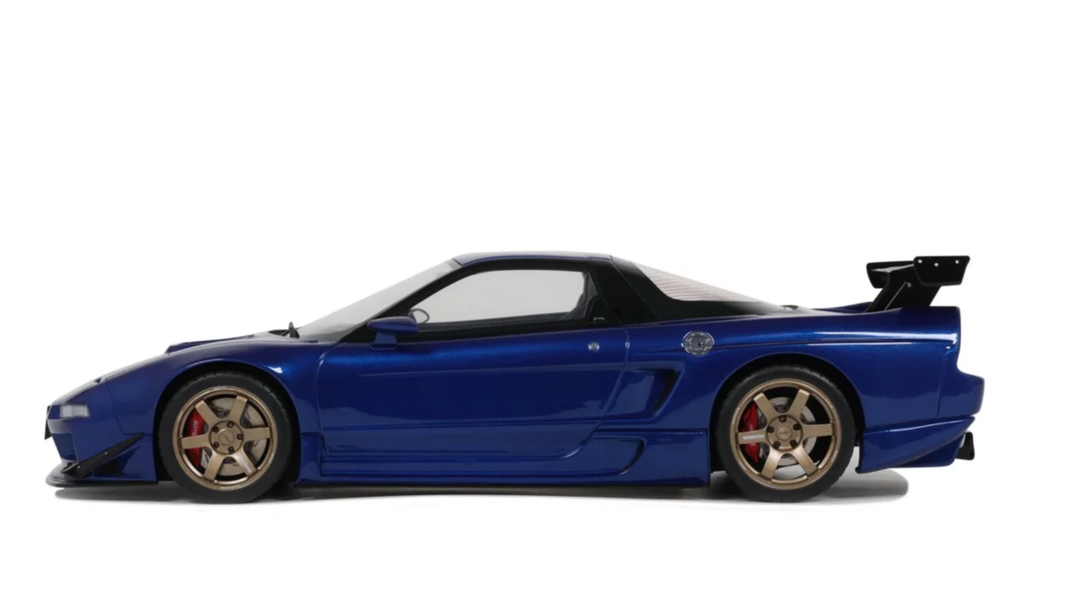 Miniatura carro Honda NSX Autosport Azul 1/18 - AutoMOTIVO Store