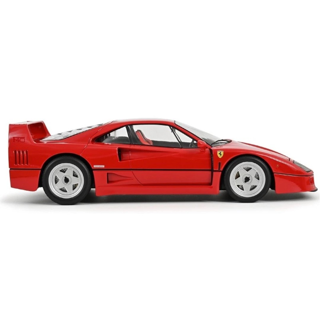 Miniatura carro Ferrari F40 1987 vermelho 1/18 Kyosho - AutoMOTIVO