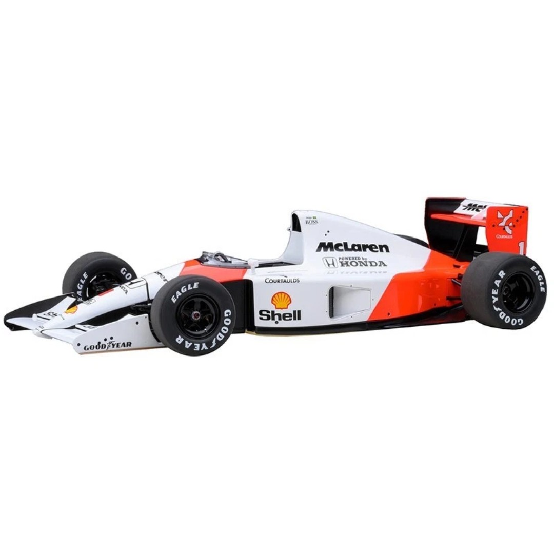 ミニチャンプス 1/18マクラーレンMP4/6 McLaren MP4/6 Fórmula 1 Ayrton Senna Mclaren MP4/6 Japão GP 1/18 Removível