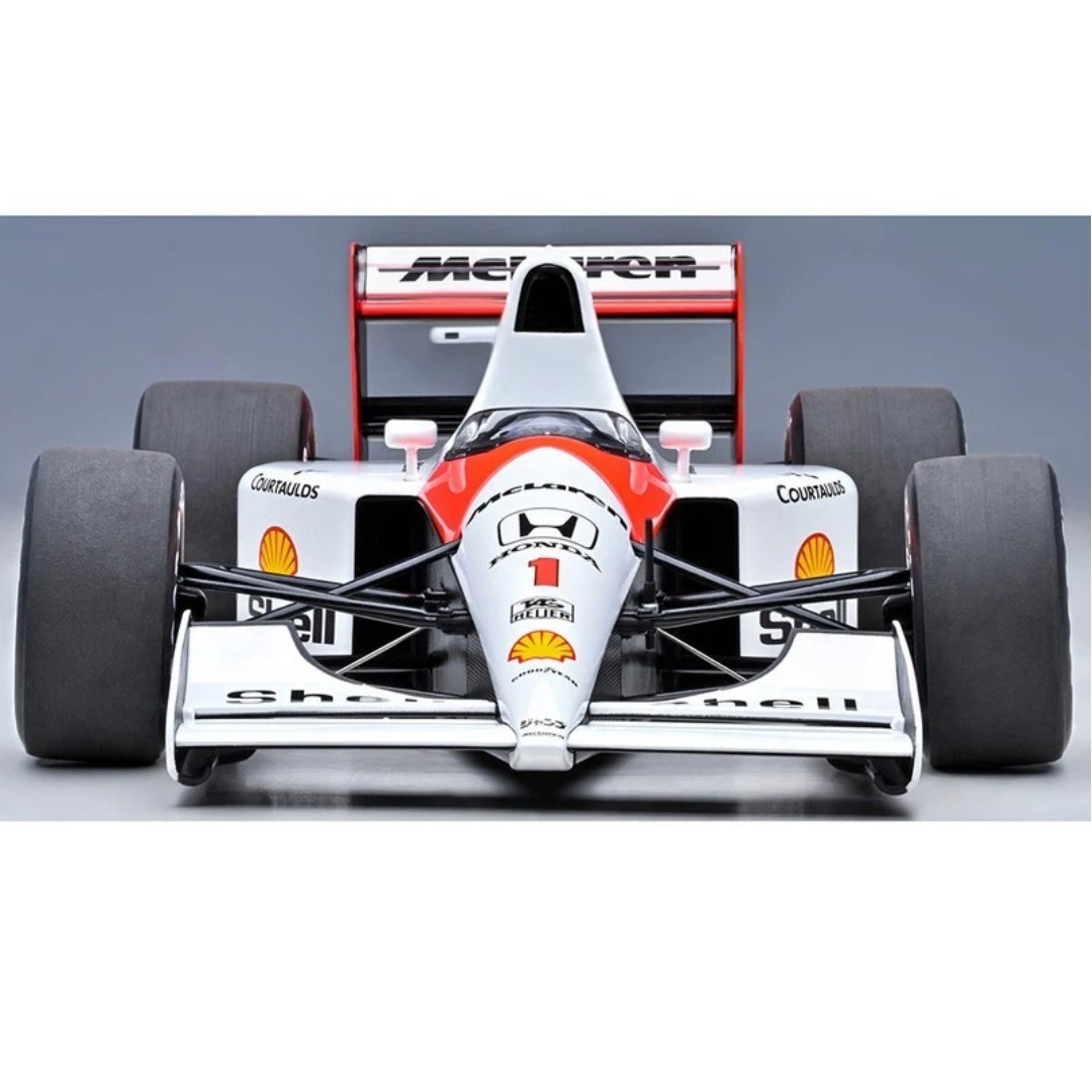 ミニチャンプス 1/18マクラーレンMP4/6 McLaren MP4/6 Fórmula 1 Ayrton Senna Mclaren MP4/6 Japão GP 1/18 Removível