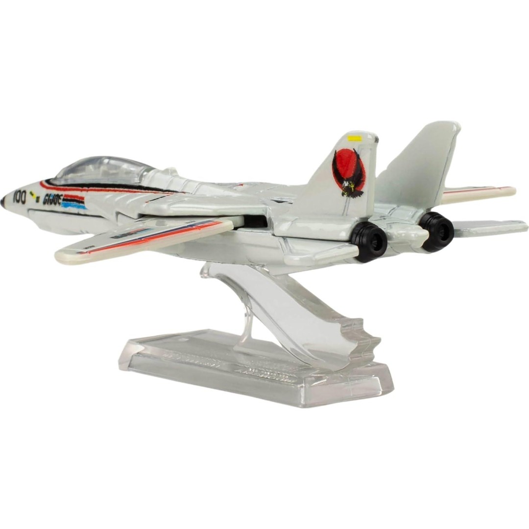 Hot Wheels Premium Gijoe Combat jet Skystriker F14 TOMCAT 1/64