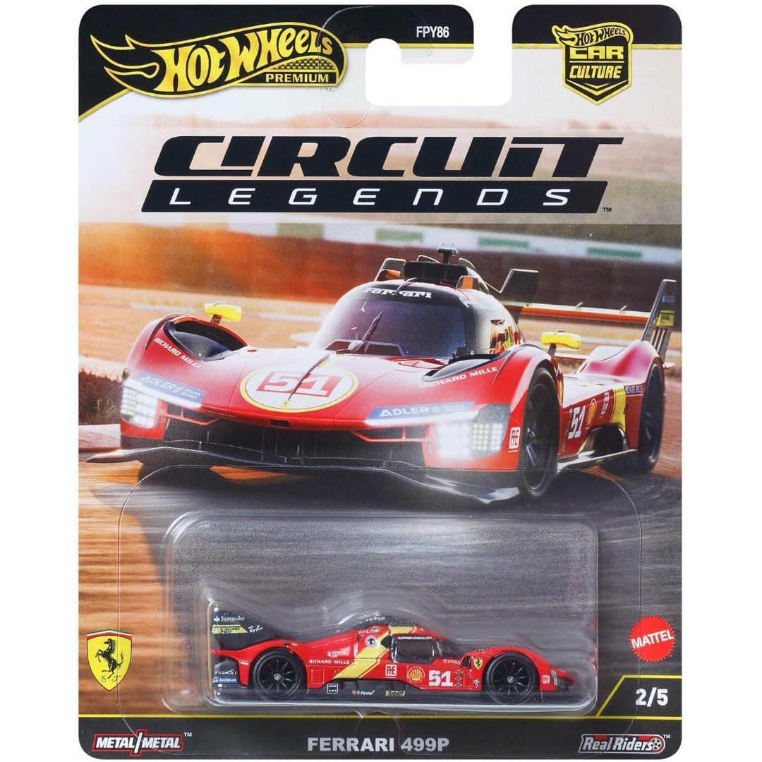 ミニカー Hot wheels Ferrari 499P CHASE ミニカー Hot wheels Ferrari 499P CHASE Hot Wheels Premium Circuit