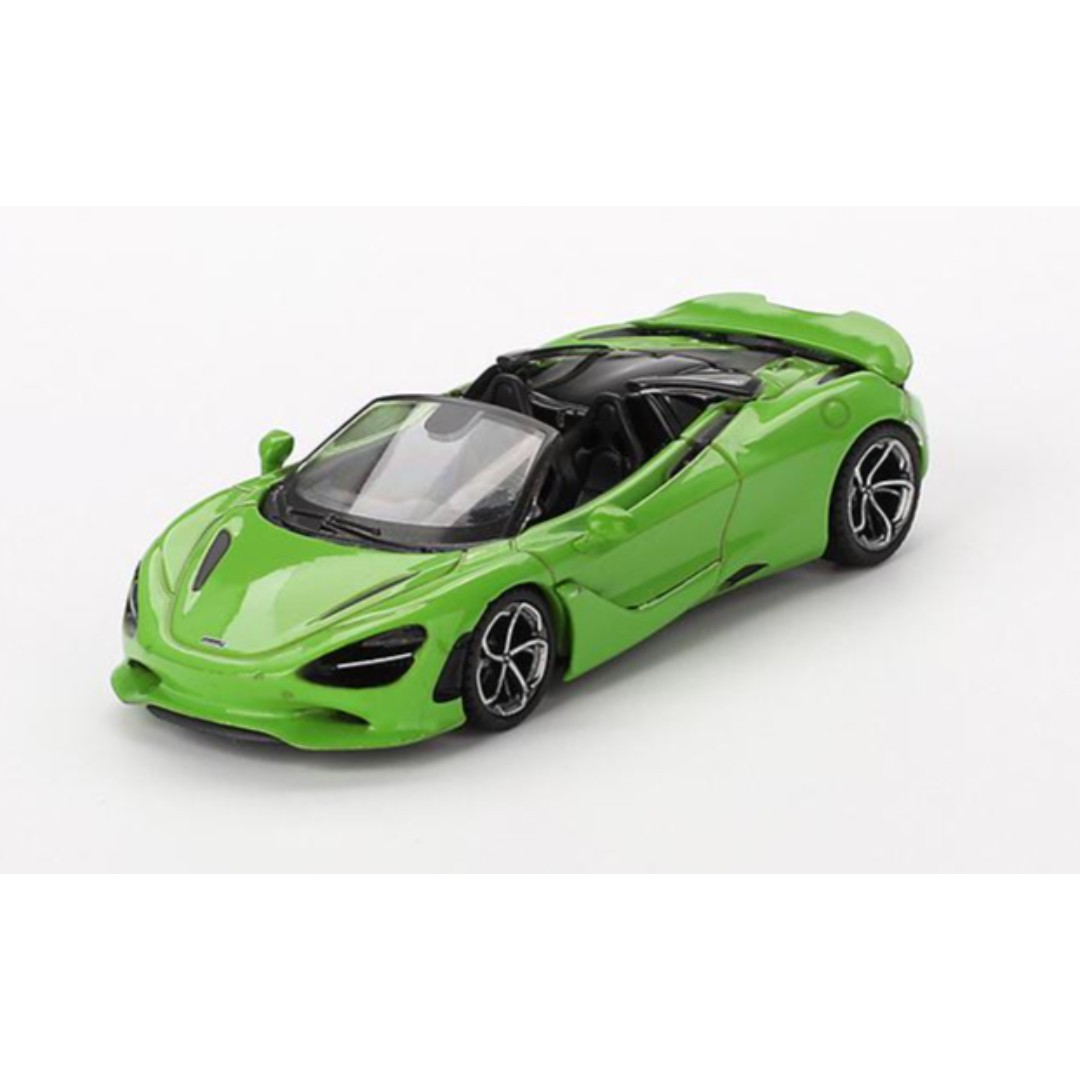 2014 McLaren 650S ミニカー グリーン Miniatura Carro McLaren 765 LT V8 Biturbo (2020) - Verde - 1:43