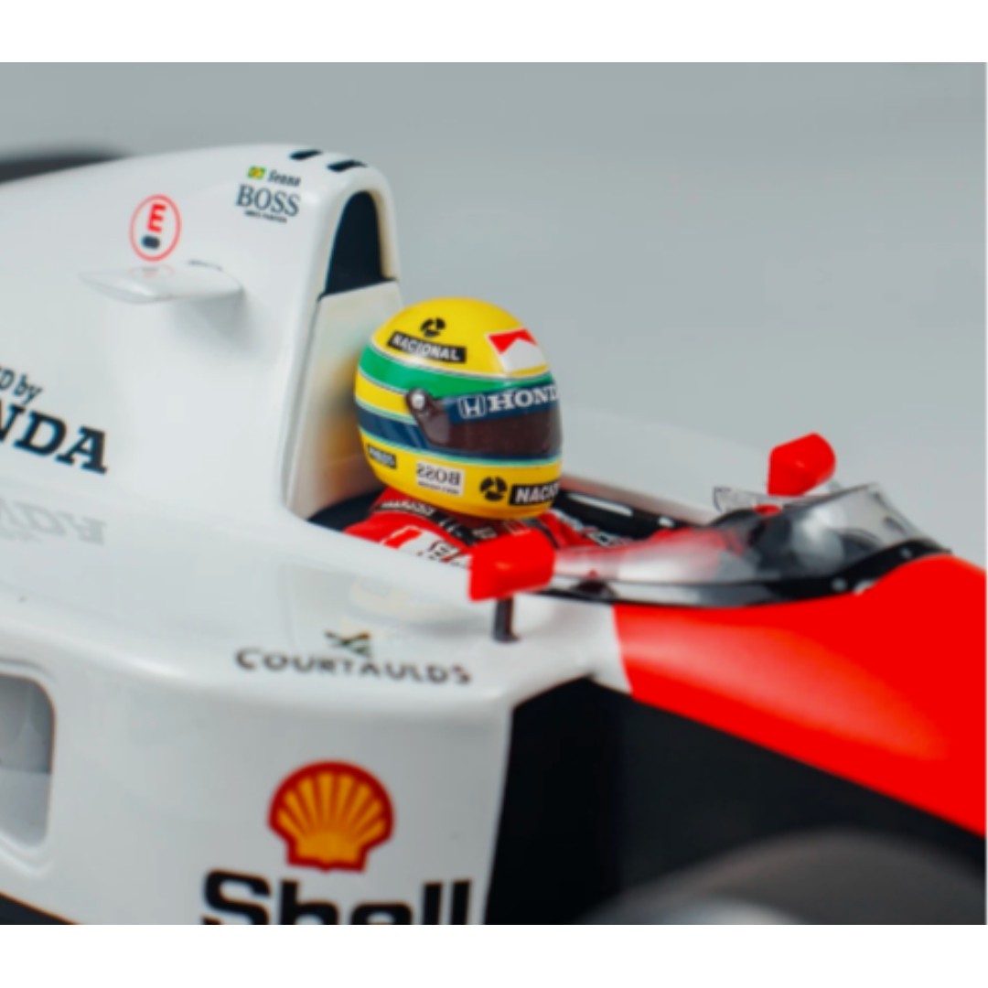 Formula 1 McLaren MP4/6 Ayrton Senna México GP 1991 1/18