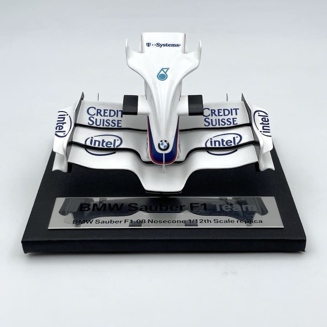 Miniatura Nosecone Amalgam 1/12 BMW Sauber F1-08 2008 - AutoMOTIVO