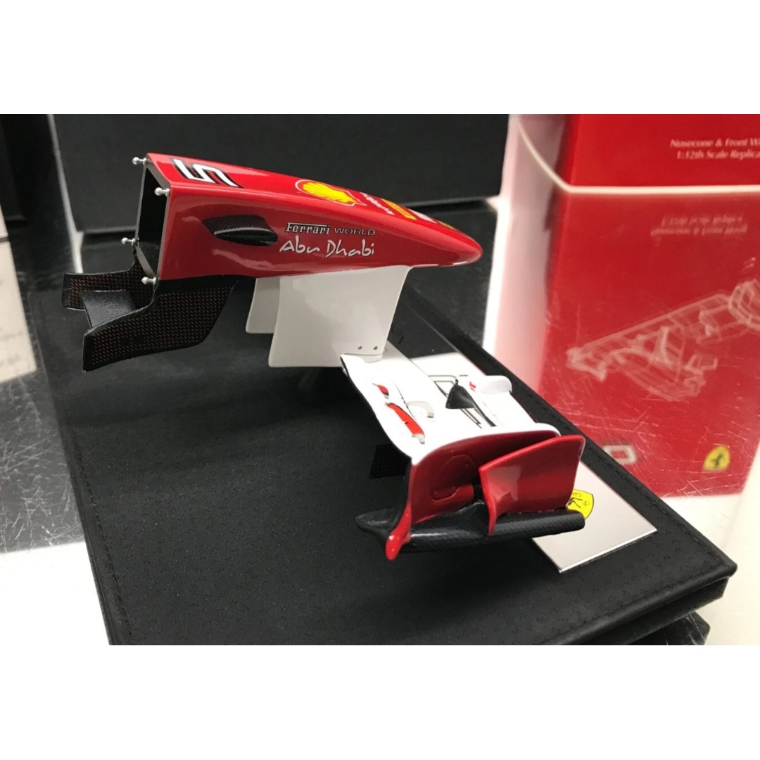 Amalgam Ferrari F150 1/12 Alonso F1 モデル Miniatura Nosecone Amalgam 1/12 Ferrari F150 Italia Alonso