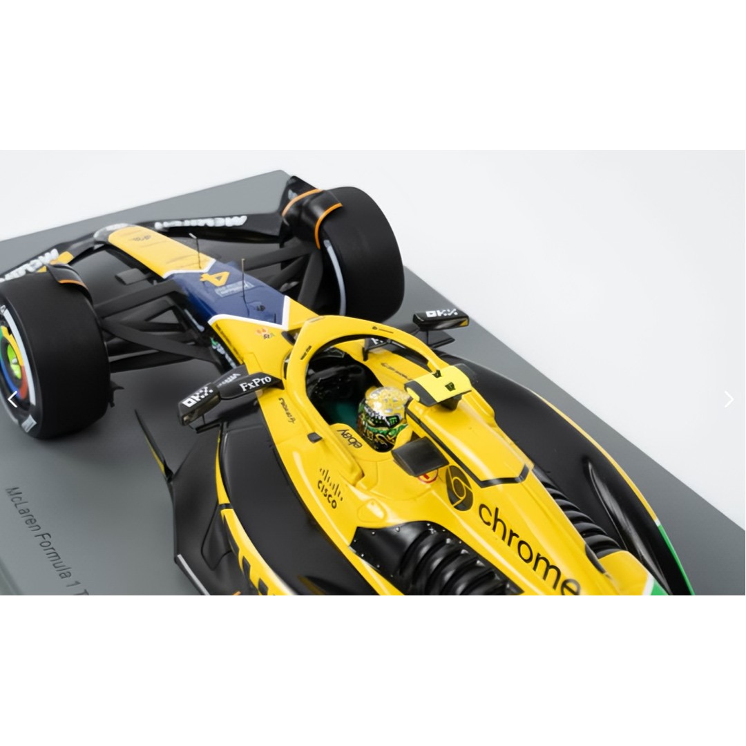 Formula 1 McLaren MCL38 Senna ED Lando Noris Monaco GP 1/18