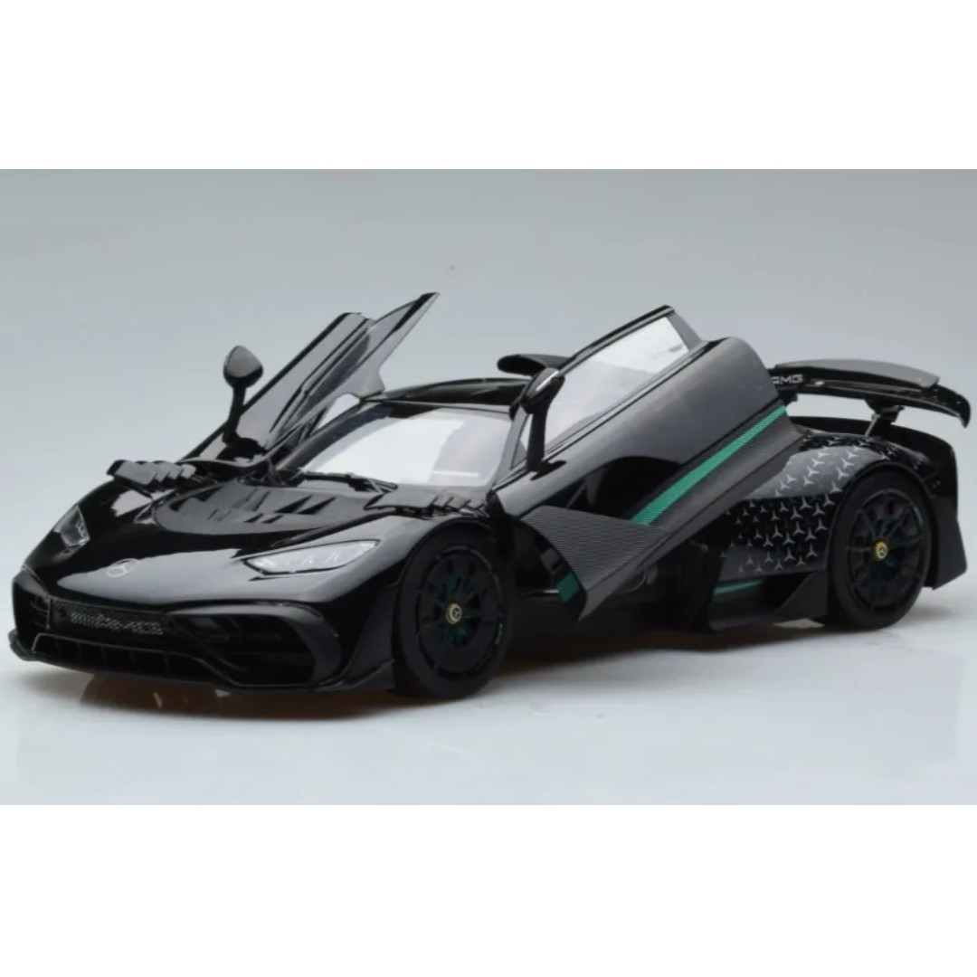 【ミニカー】1/18 メルセデス AMG ONE ブラック Miniatura Mercedes AMG ONE 1/18 Luz e Som + ACRÍLICO - AutoMOTIVO