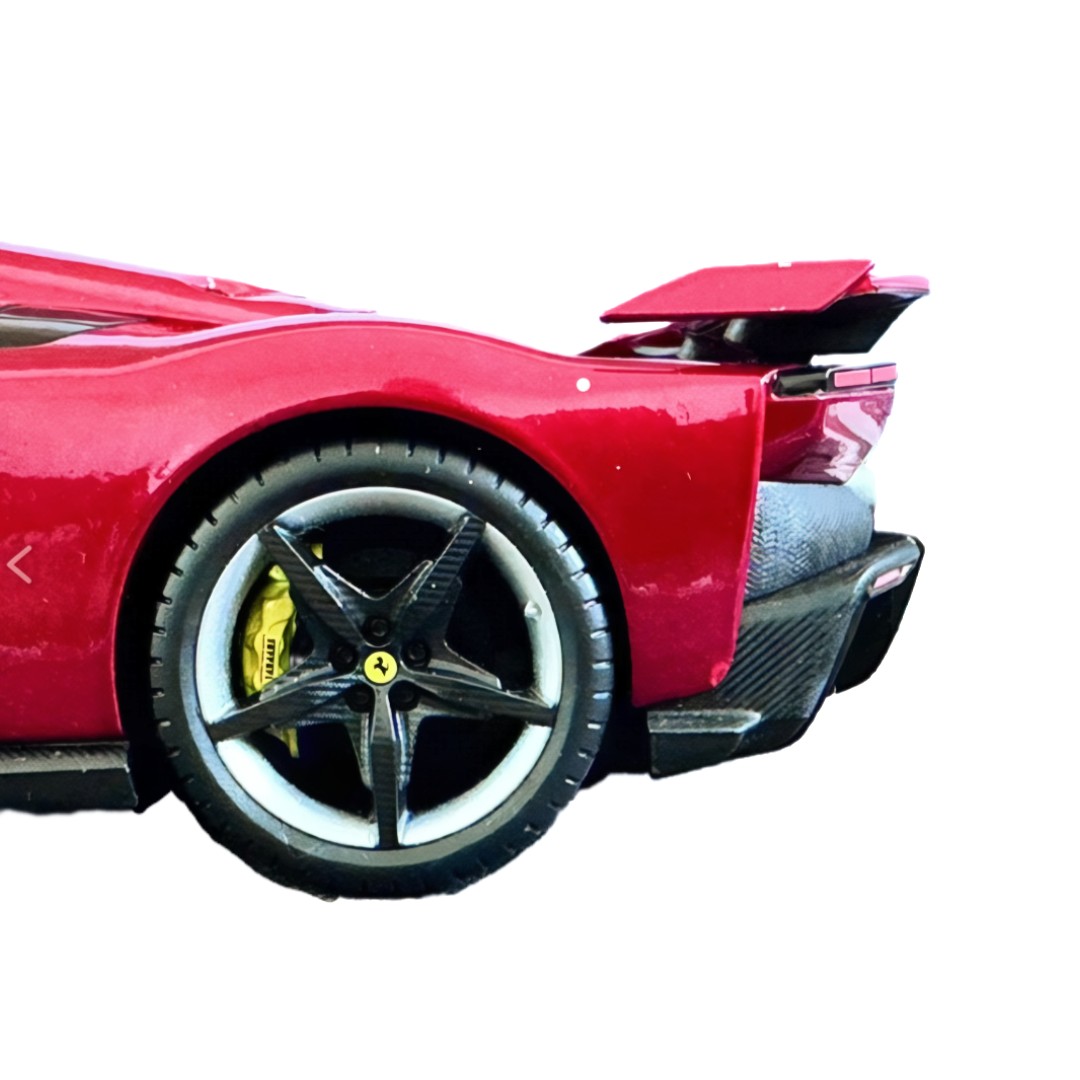 Miniatura Ferrari F80 Signature vermelho 1/18 - AutoMOTIVO Store