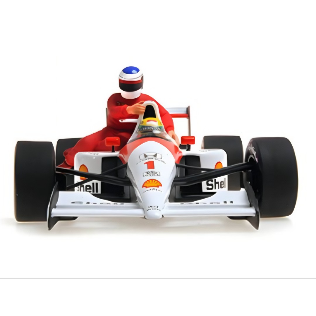 Formula 1 McLaren Honda MP4/6 Ayrton Senna+Jean Alesi 1/18