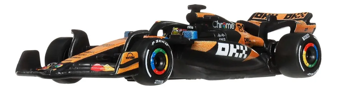 Miniatura Hot Wheels Premium F1 2025 - PIASTRI - Edição Especial