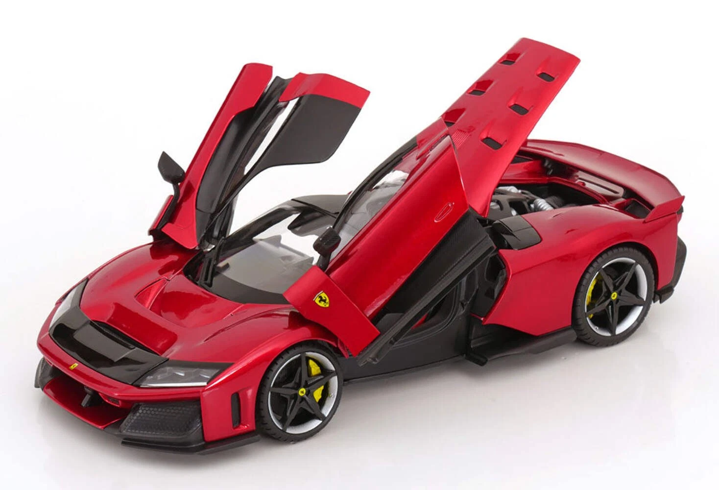 Burago 1/18 Ferrari F80 フェラーリ ミニカー レッド Miniatura Ferrari F80 Bburago Signature vermelho metalico 1/18