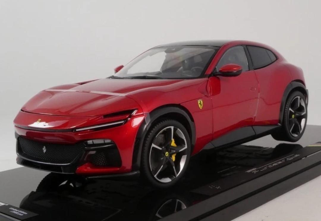 Ferrari Purosangue Rossa Magma (Red Metallic) - 1/18 Polistil 2022