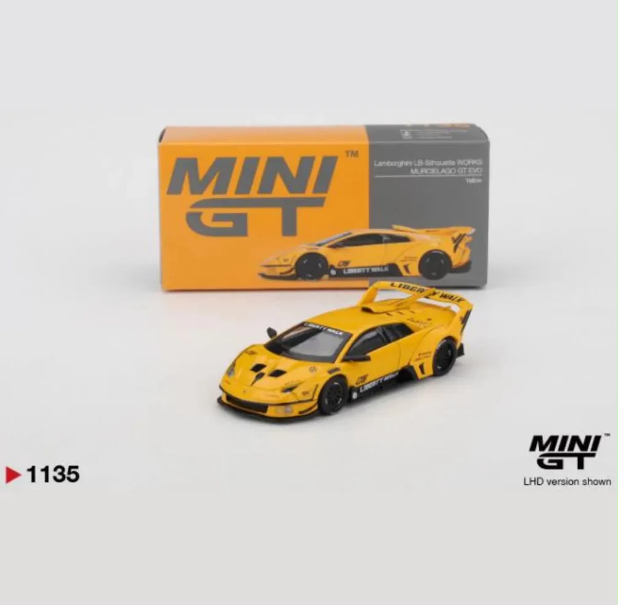 Miniatura Mini GT Lamborghini LB-Silhouette WORKS MURCELAGO GT EVO
