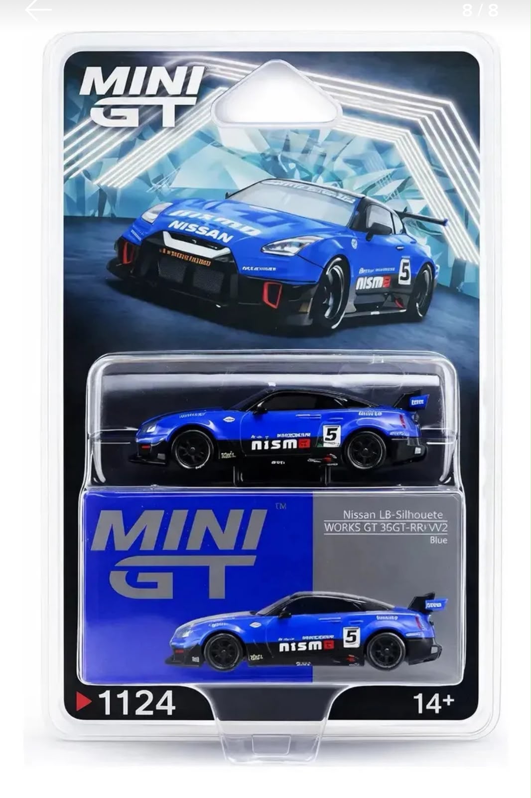 Miniatura Mini GT Nissa LB-Silhouette WORS GT 35GT-RR Ver.2