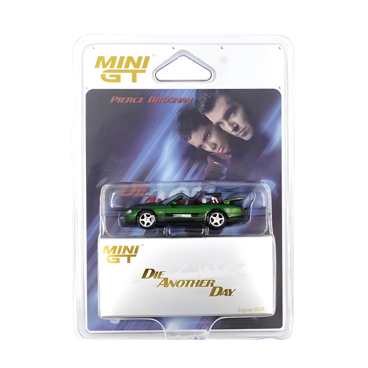 Miniatura Mini GT Jaguar XKR Série 007 Die Another Day 2002