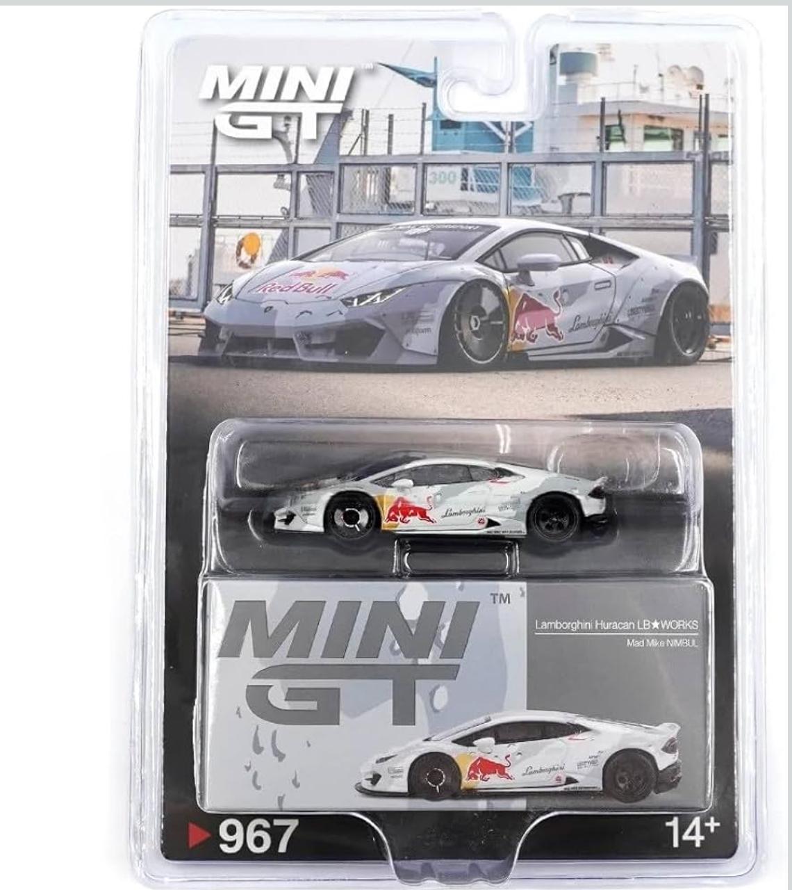 Miniatura MINI GT Lamborgine Huracan LB works - AutoMOTIVO Store