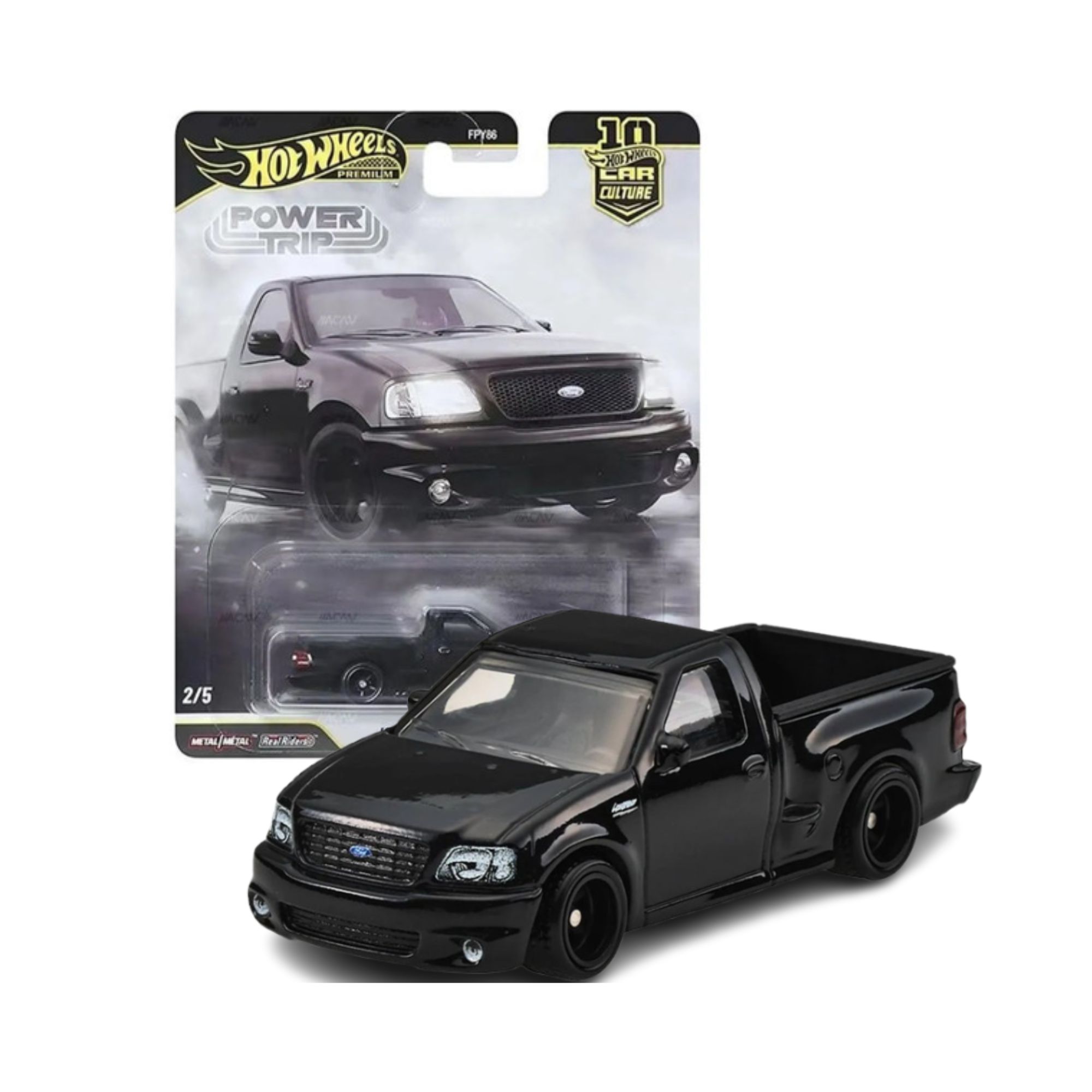 Miniatura Hot Wheels Premium Ford F-150 SVT Lightning - AutoMOTIVO