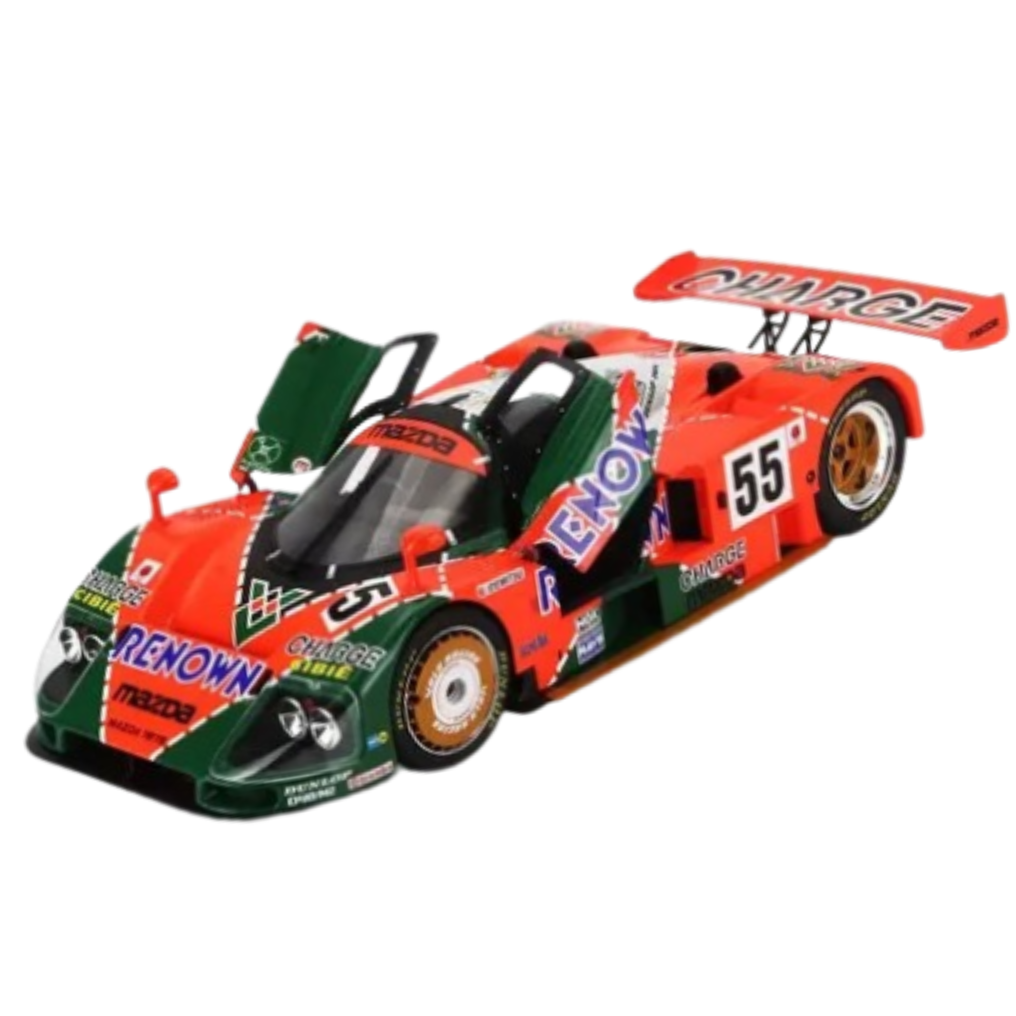 Miniatura Mazda 787B Vencedor 24h Le Mans 1991 Werk83 1/18