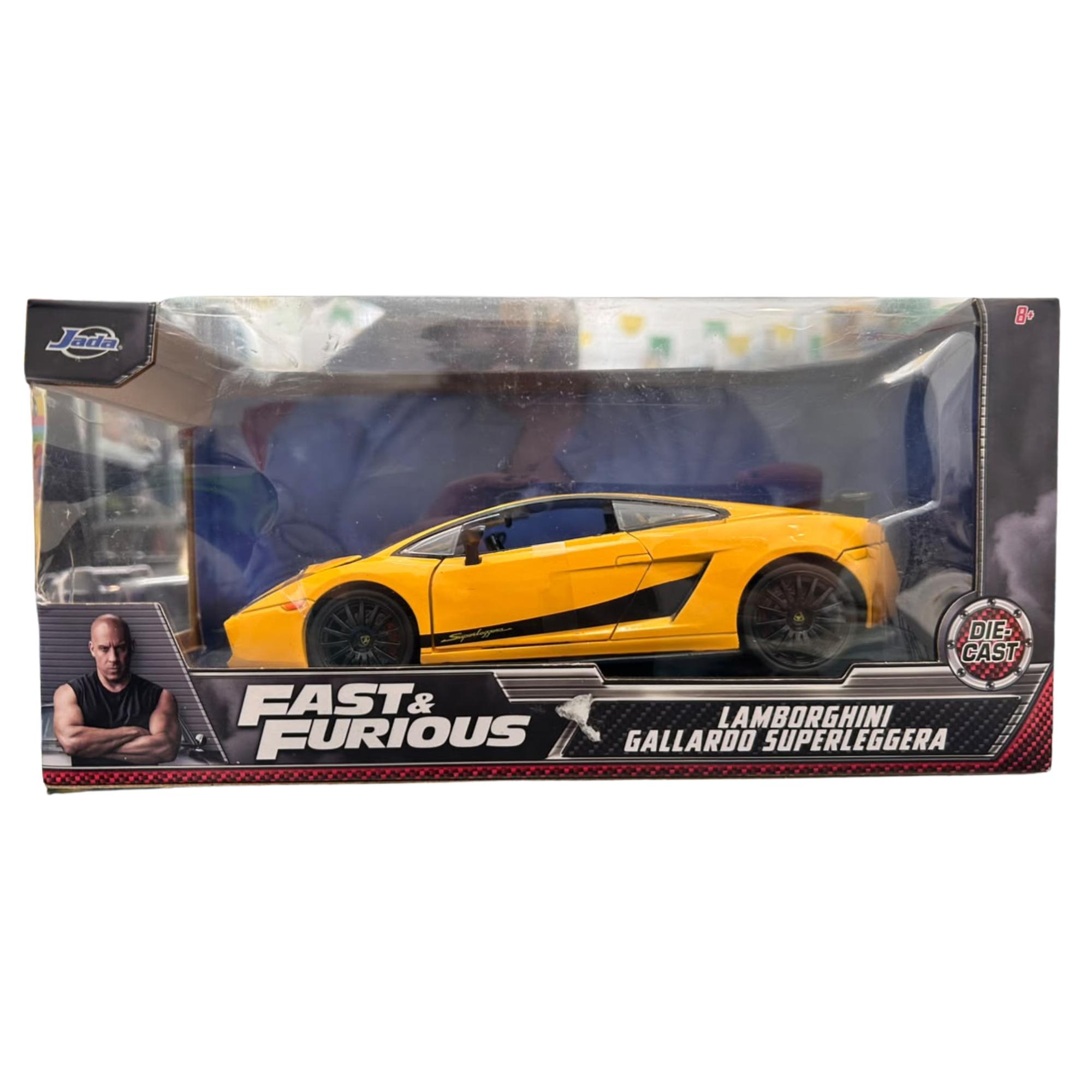 Miniatura Carro Velozes E Furiosos Lamborghini Gallardo-1/24