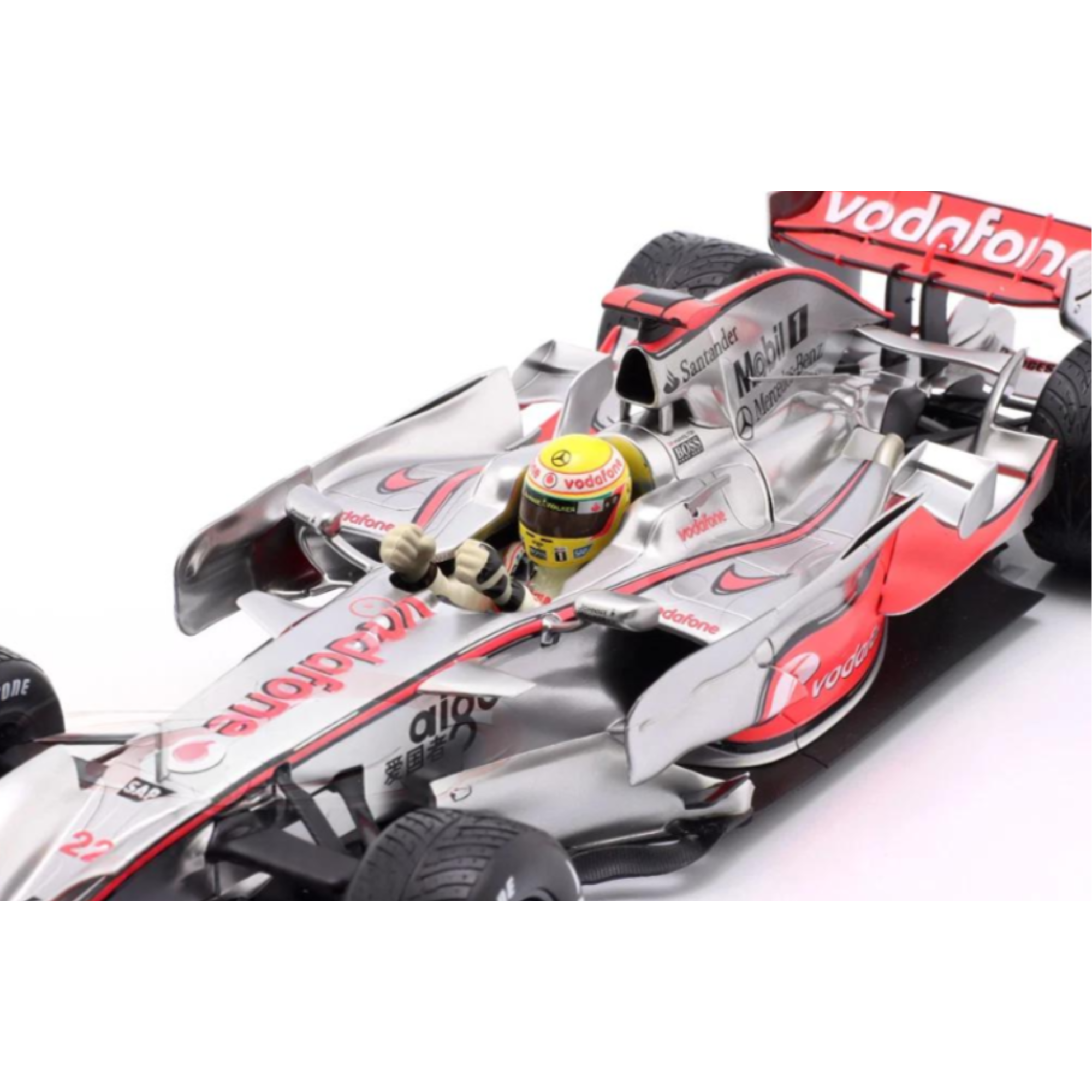 Miniatura MiniChamps Lewis Hamilton McLaren MP4/23 #22 1/18