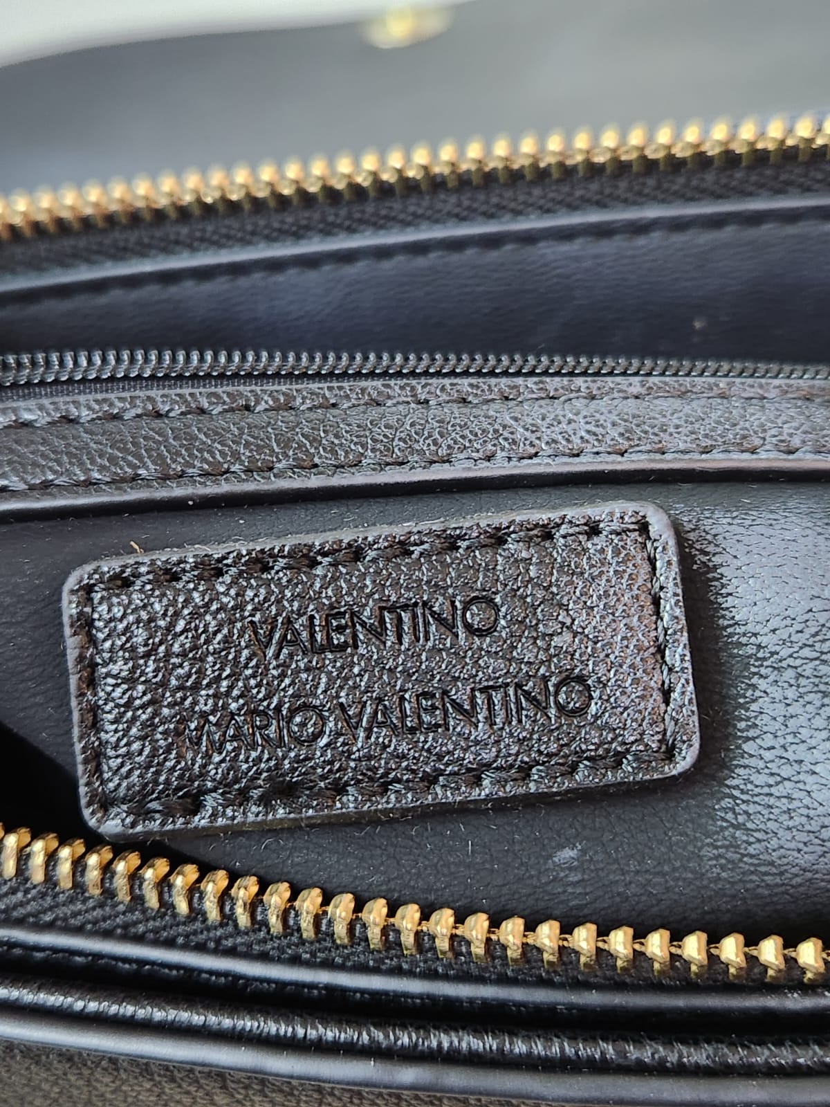 Bolsa Mario Valentino Preta Transversal Uma Vez Mais Brecho Boutique