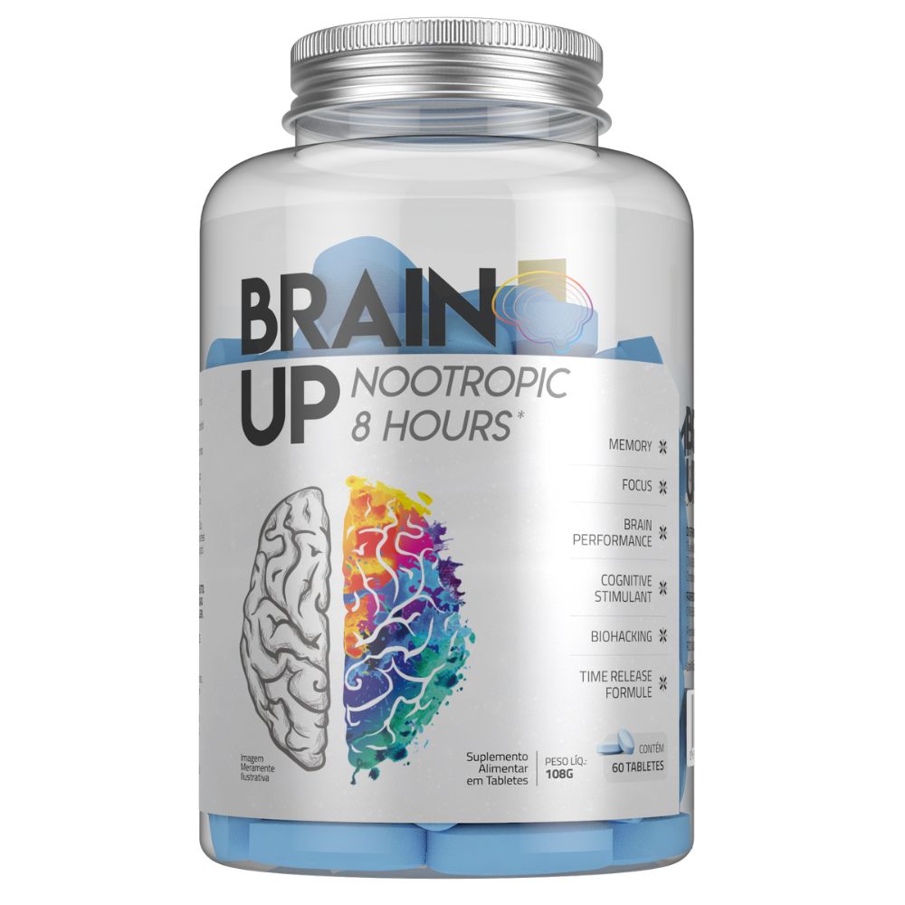 True Brain Up Nootropic 60 Tabs - True Source - Taurene Suplementos