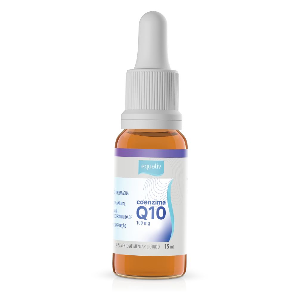Coenzima Q10 100 Mg 15 ML Gotas - Equaliv - Taurene Suplementos