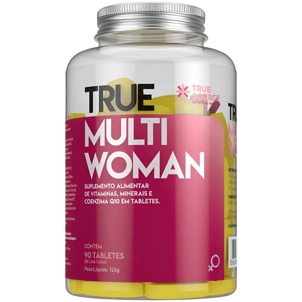 True Multi Men True Multi Woman Multivitaminico 90 Tabs - True Source - Taurene ...