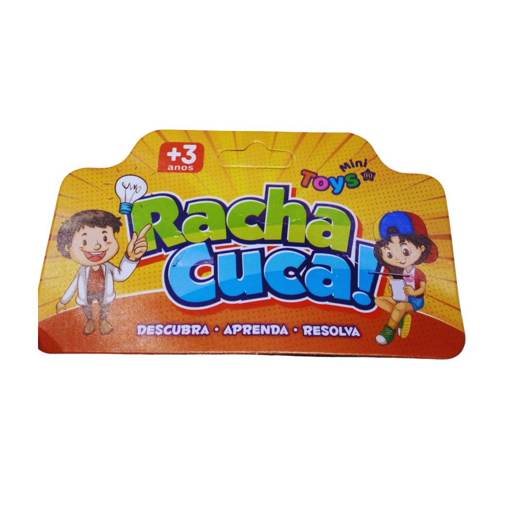 Racha Cuca Brinquedo Jogo Quebra Cabeca Letras Infantil