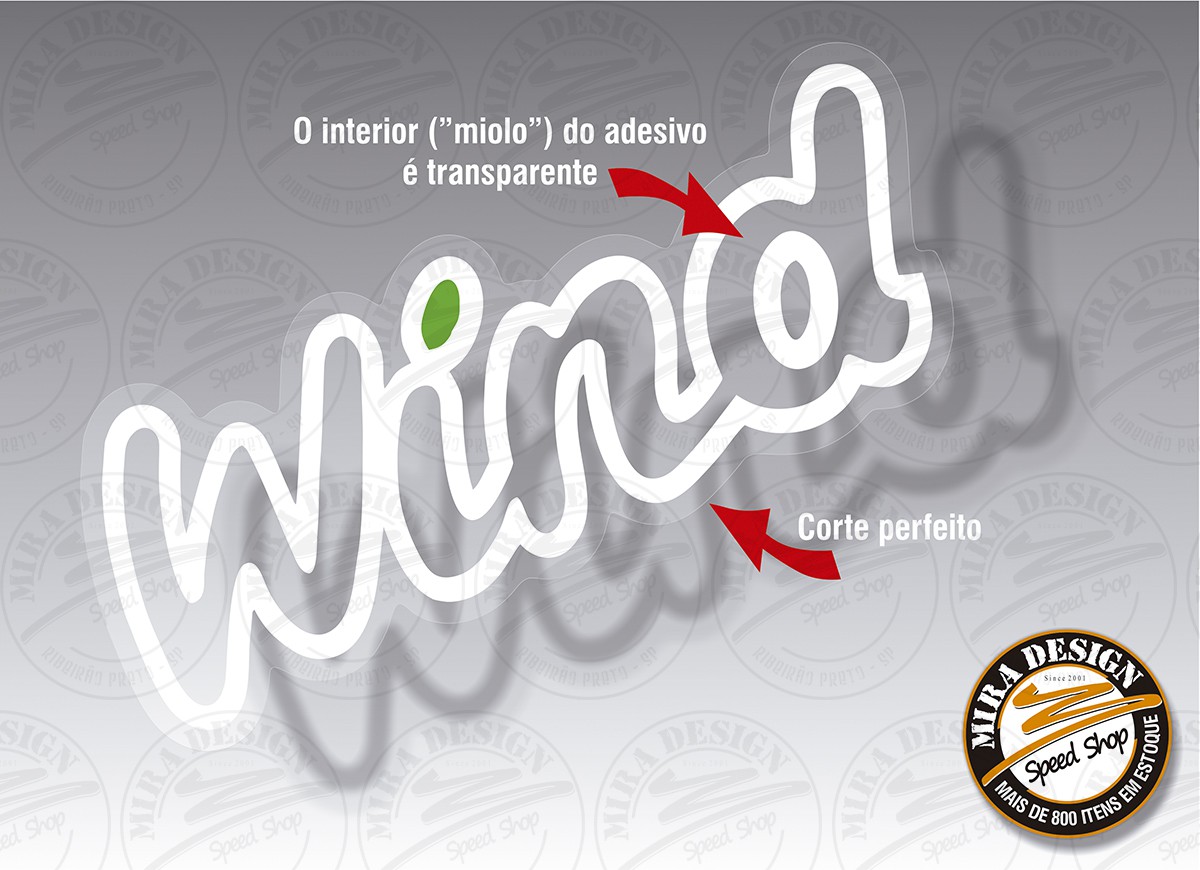 Adesivo Corsa Wind Par Wind4