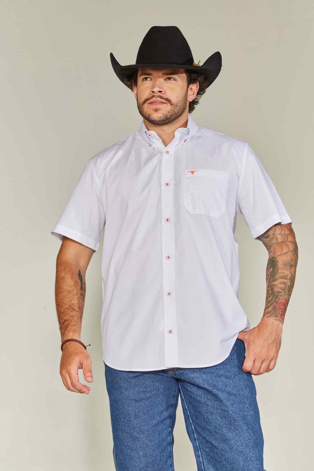 Camisa All Hunter Custom Fit Manga Curta 2624