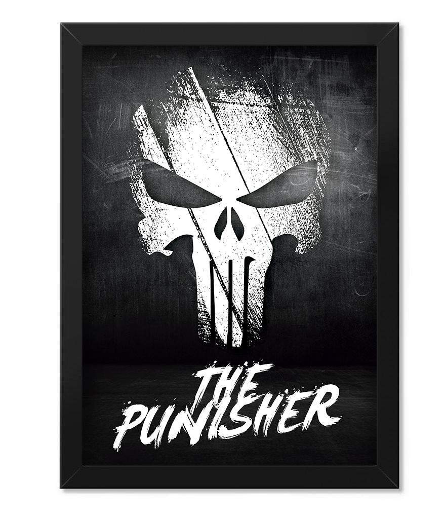 Quadro e poster Justiceiro - The Punisher - Quadrorama