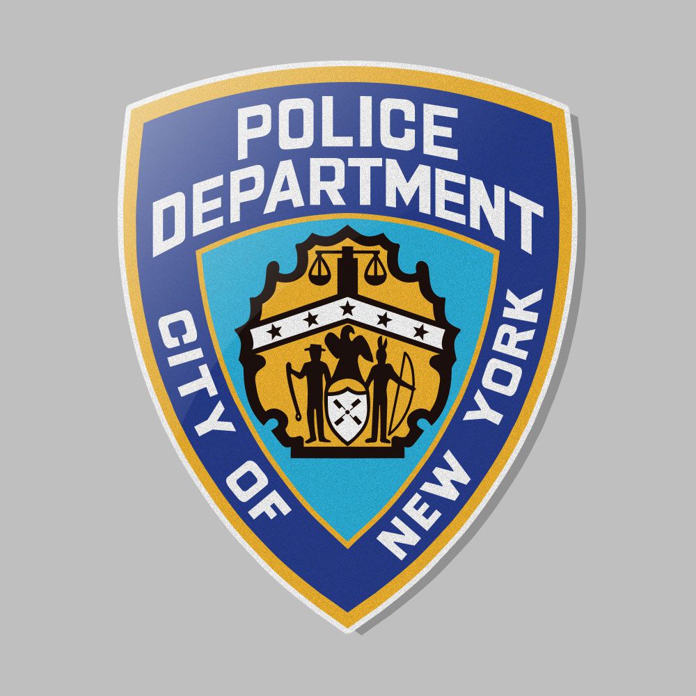 Adesivo Exclusivo Police NYPD Tático Militar TeamSix Brasil - Team Six Brasil