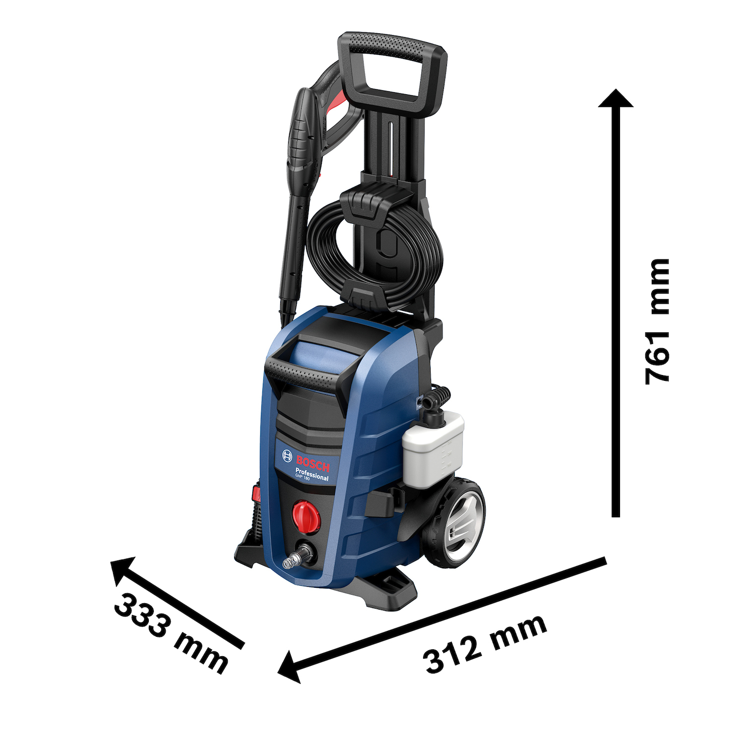 Lavadora de Alta Pressão Bosch GHP 180 1800 PSI 1500W 127V - Tecnobre