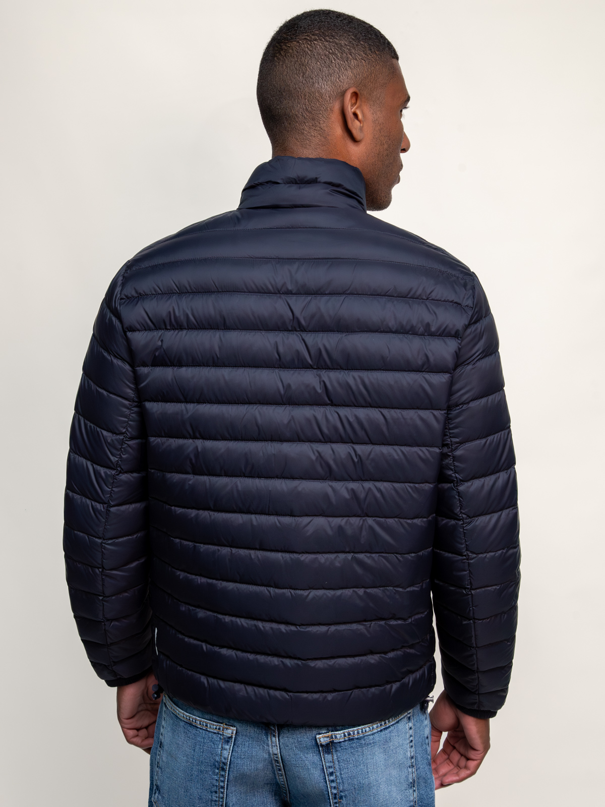 ジャケット・アウター ARMANI COLLEZIONI puffer jacket navy Jaqueta Puffer Armani Exchange Navy Masculina - Casa das Camisas