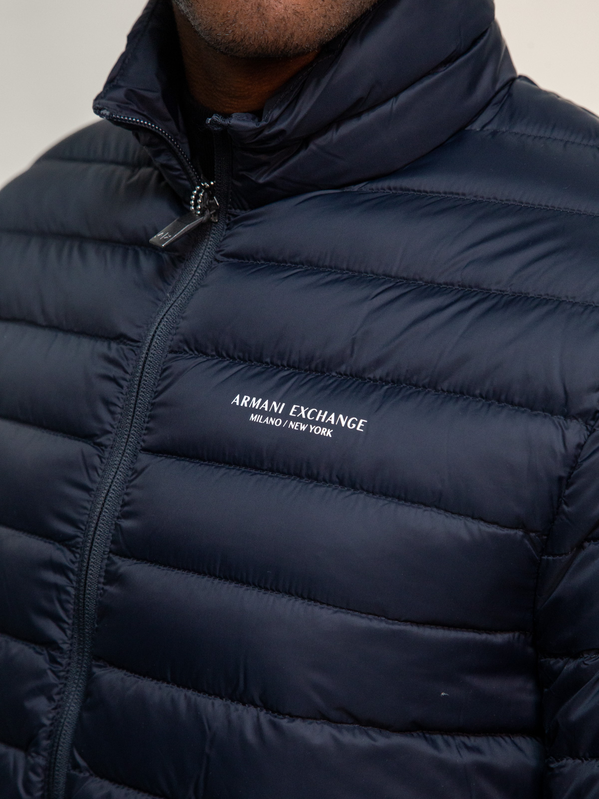 Jaqueta Puffer Armani Exchange Navy Masculina - Casa das Camisas