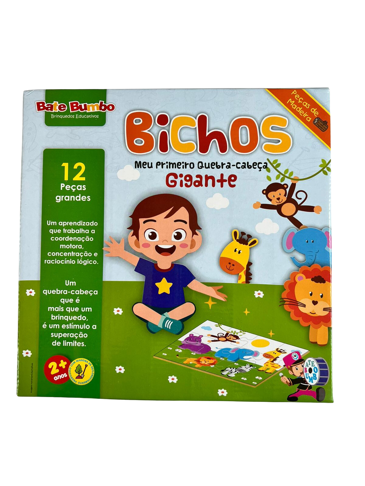 Tradicional Ludo dos Bichos Gigante