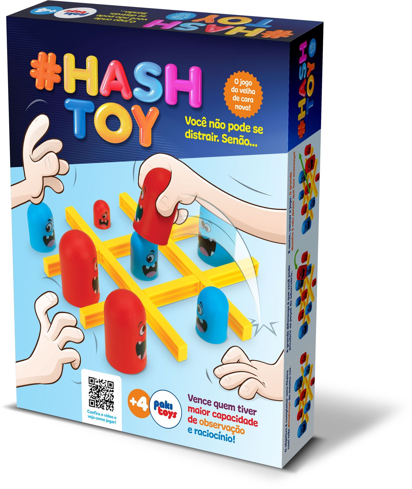 Jogo da velha Hash Toy - Ludolica