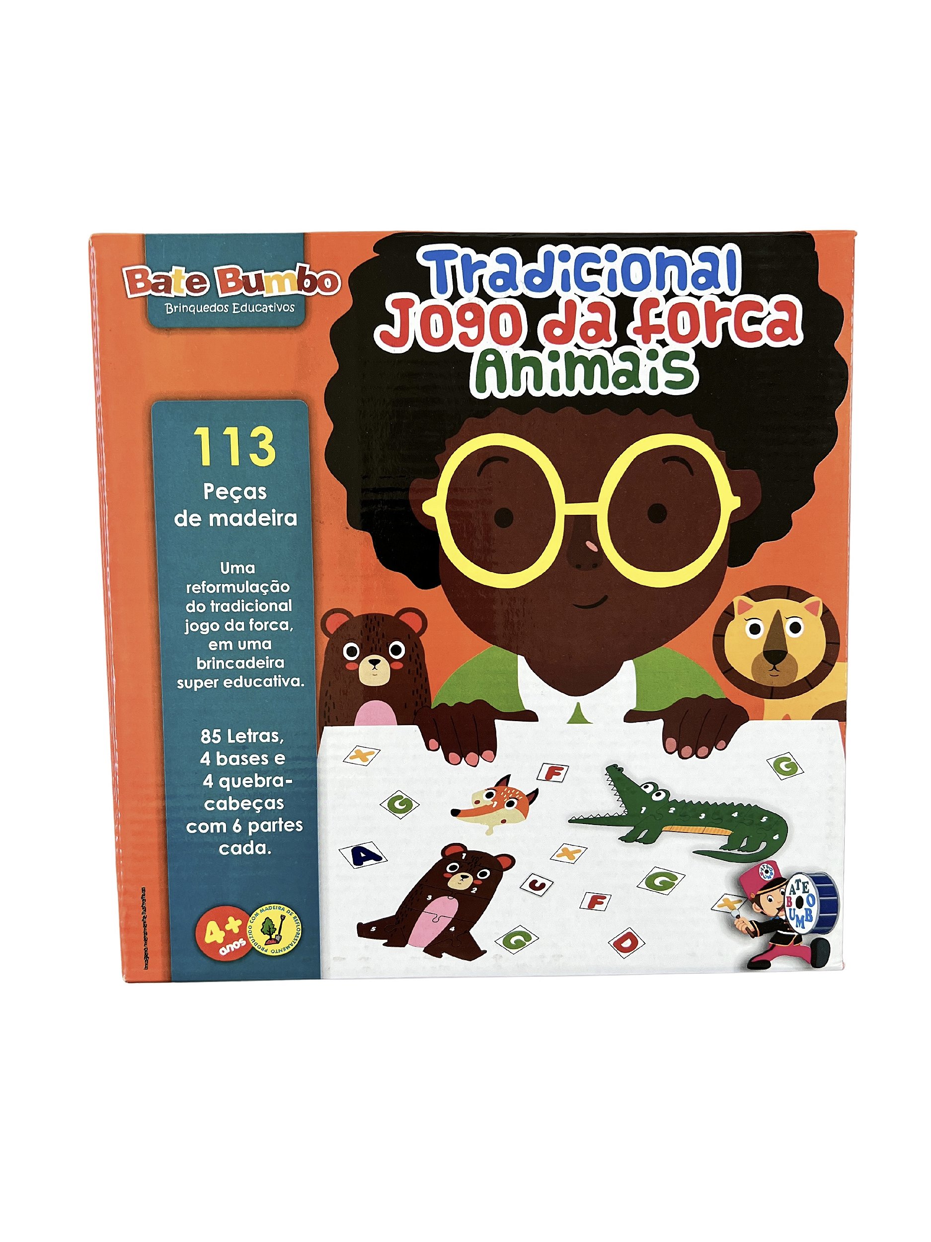 Jogo Da Forca Brinquedo Educativo Palavras Pais & Filhos Original