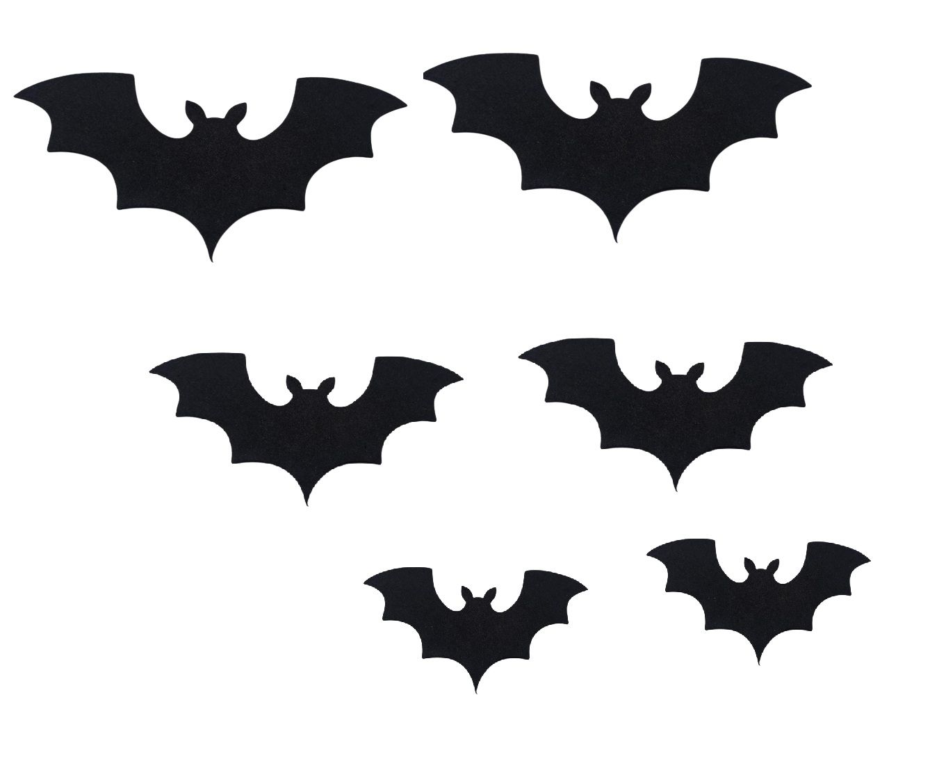 Silhueta de morcego isolada no fundo branco morcego preto de silhueta de  halloween para design cricut, decoração.