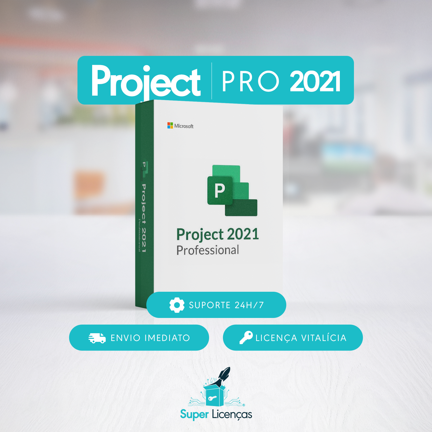 Licencia Project Professional 2021