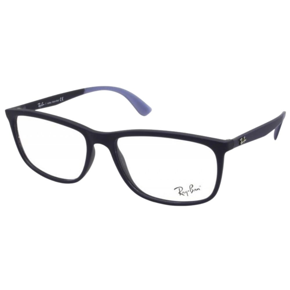 Óculos de Grau - Armação Ray-ban RB7171L 8046 RUBBER NAVY - Oticas17